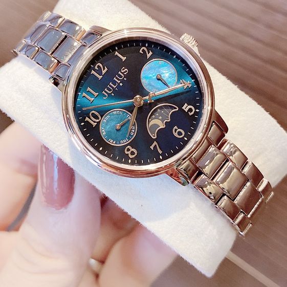 Đồng Hồ Julius Star JS-047B ( Đồng Xanh) - Julius