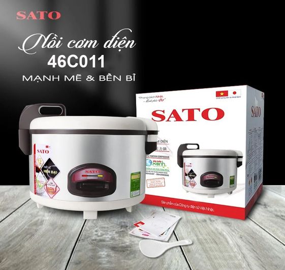 Nồi Cơm Điện Sato 4.6L